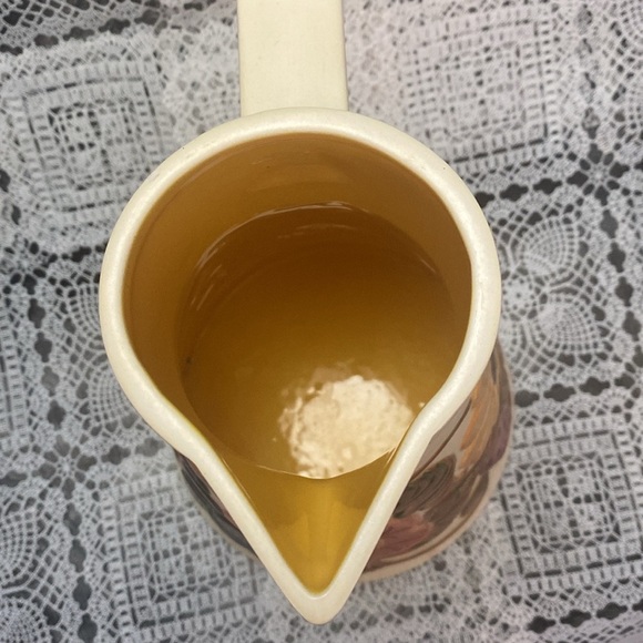 Beautiful Vintage Multi-Colored Floral Pottery Ceramic Pitcher
17" tall - Picture 7 of 16